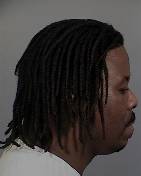 Side mugshot image of Damien Terrance Walker