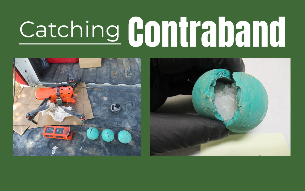 Meth-laden drones were discovered in 2024 at NKSP.