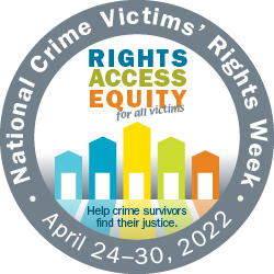 Victim Rights Week logo