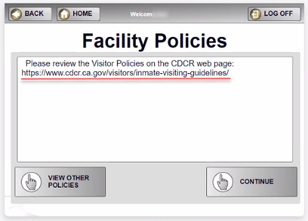 facility policies