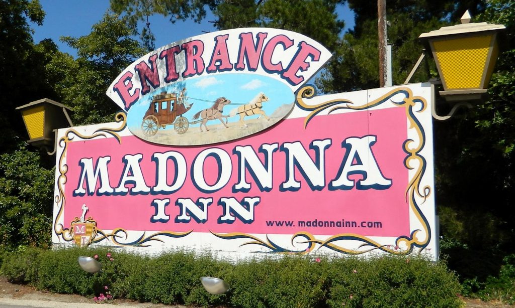 Madonna Inn sign
