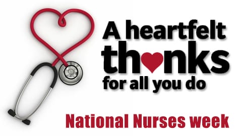 National Nurses Week banner