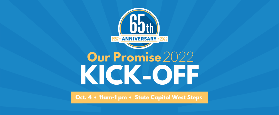 Our Promise 65th Anniversary graphic