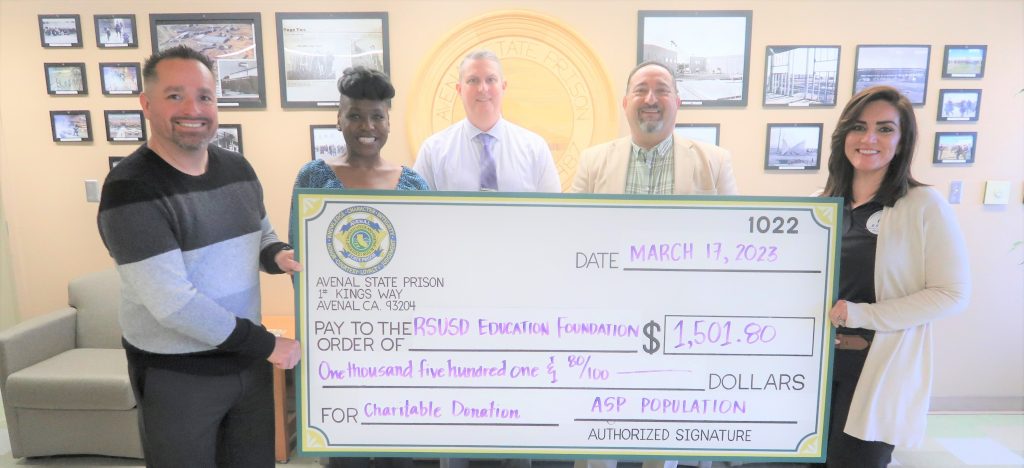 ASP donates check to RSUSD week in review
