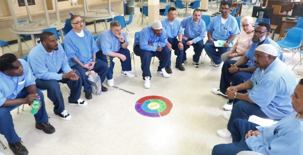 CTF incarcerated participate in alternative to violence program