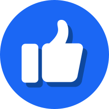Facebook Thumbs Up Logo