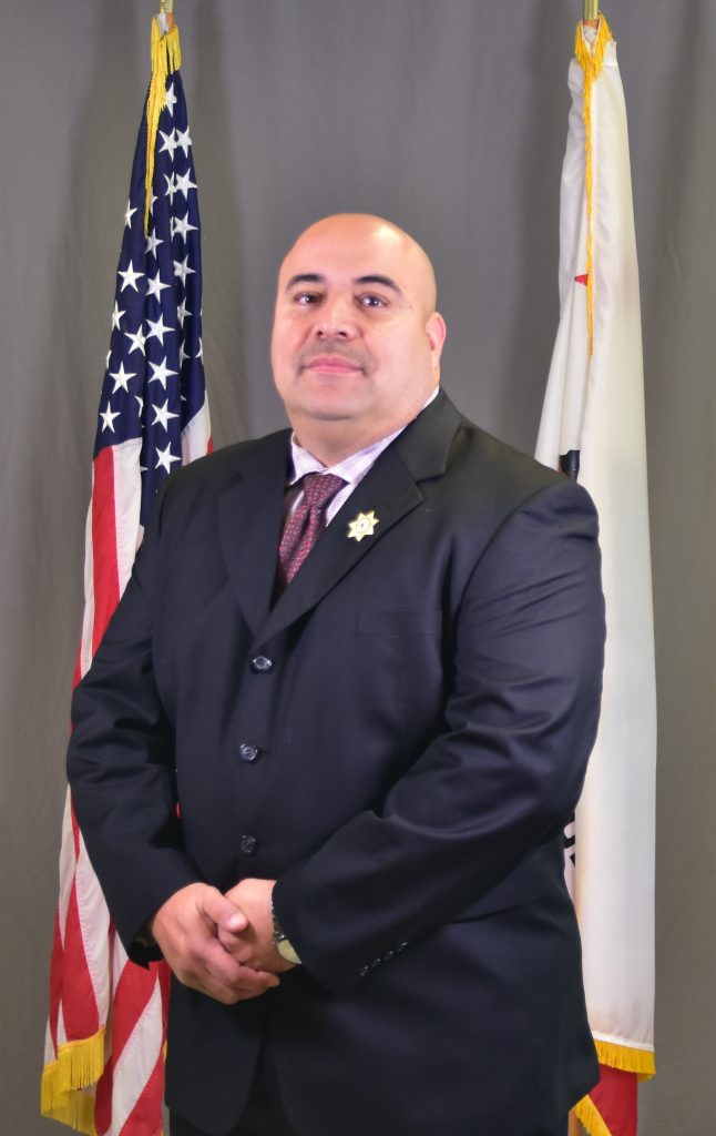 Acting Warden Eric Mejia