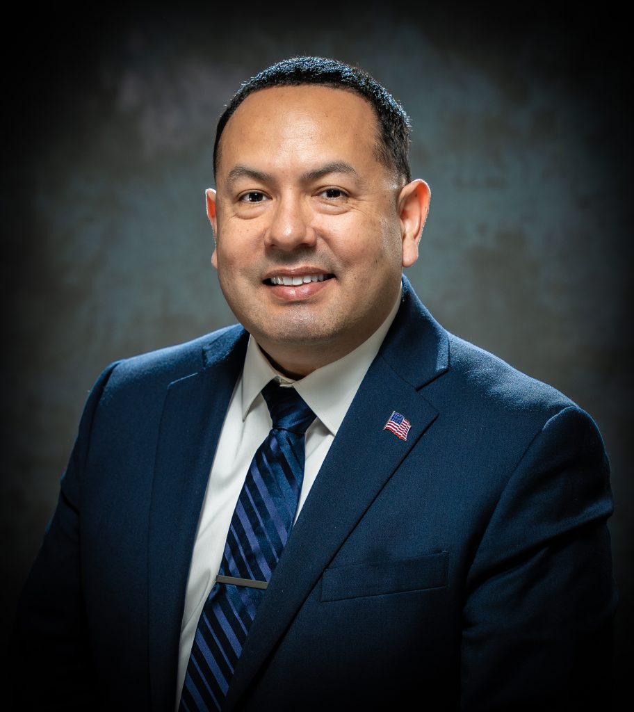 Acting Warden Luis Garnica