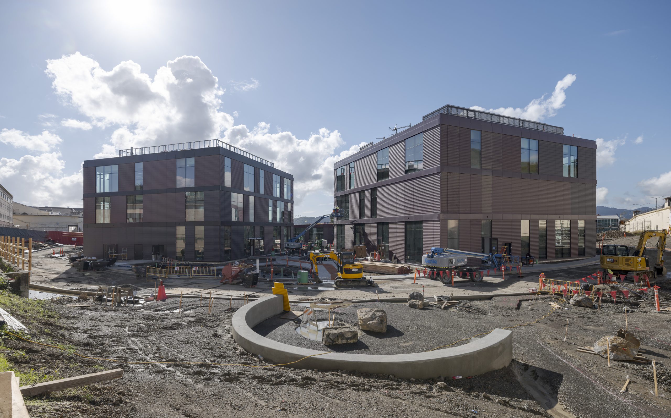 new buildings erected at SQRC