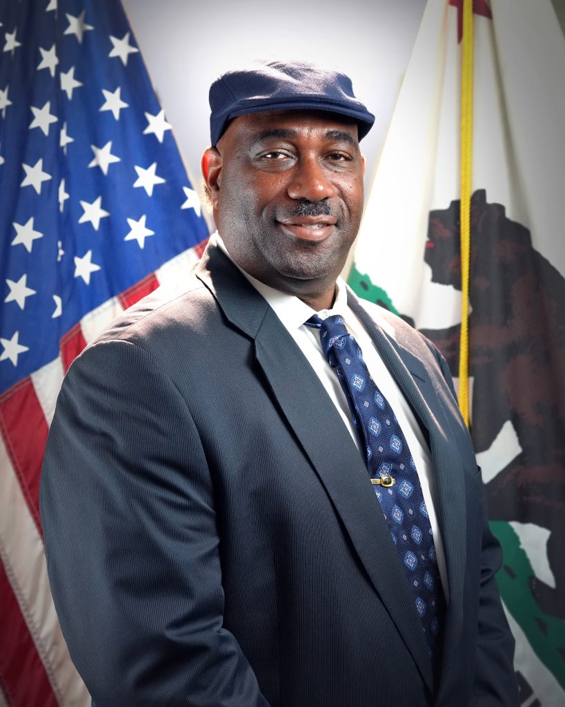 Official portrait of Warden Andre Green
