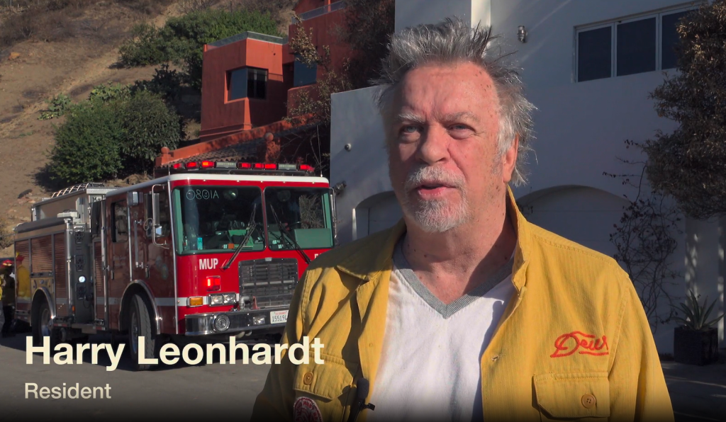 Harry Leonhardt resident rescued by CDCR FIRE