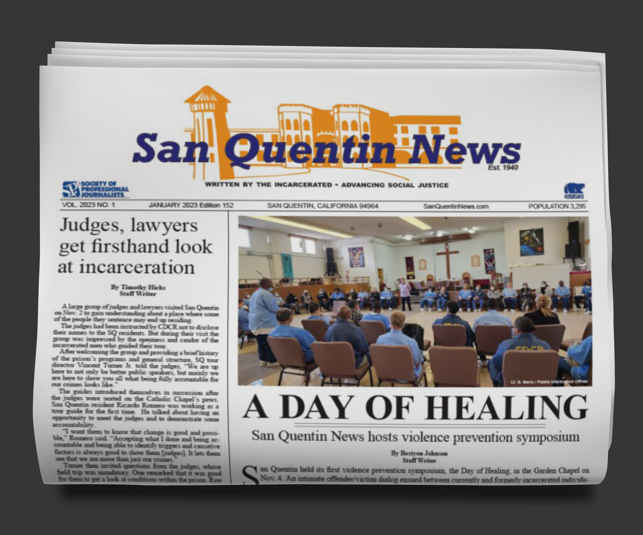 San Quentin News Publication Sample