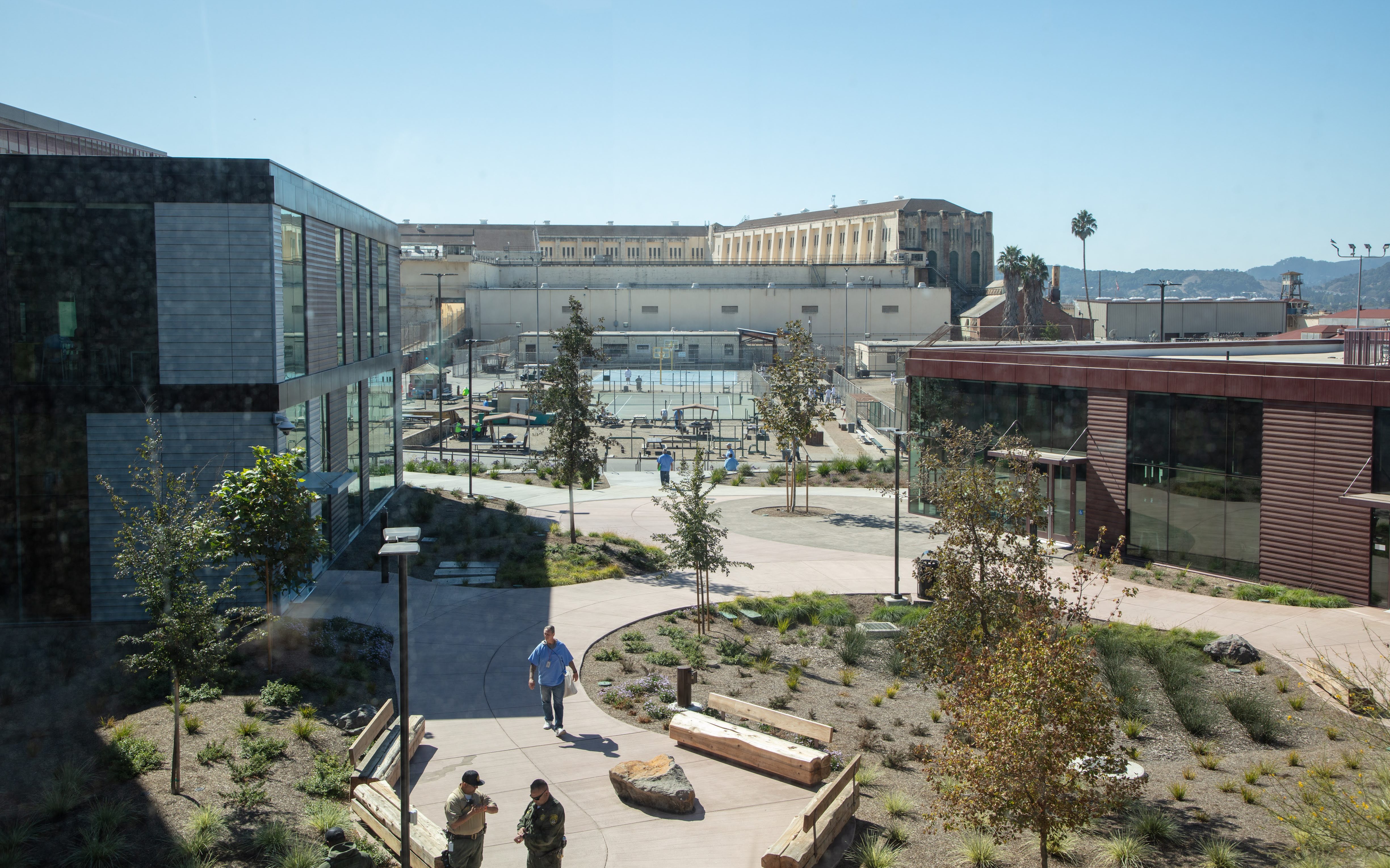 The San Quentin Learning Center has a college-campus vibe in the state's longest serving correctional institution, established in 1852.